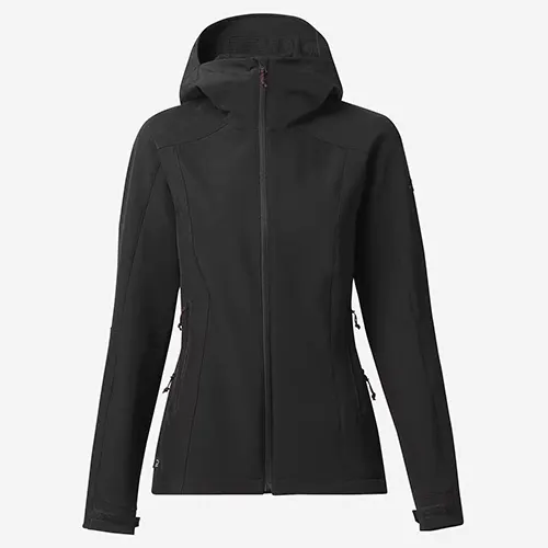 softshell de montana y trekking mujer forclaz mt500 windwarm