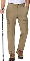 MoFiz Pantalones de Trekking hombre